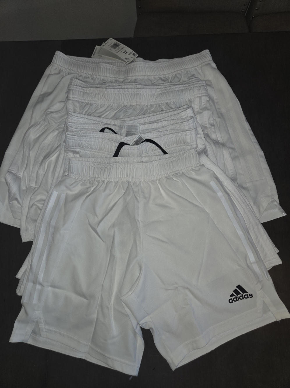 Adidas Aeroready Soccer Shorts Bundle,  1 XL, 2 small, 6 Medium, NWT